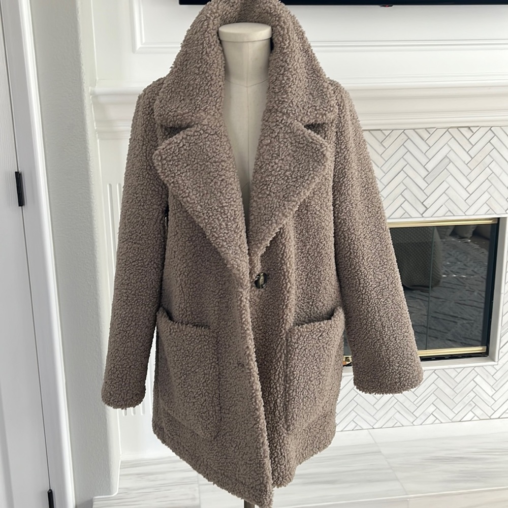 Zara Sherpa coat/jacket